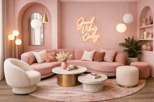 Soft Pinks: A Modern Neutral
