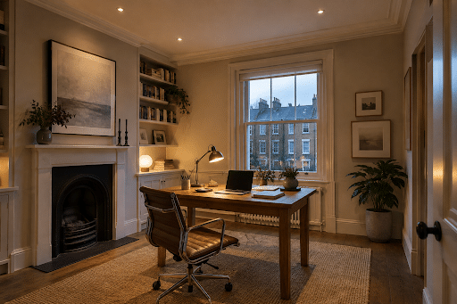 What Lighting Works Best in a Luxury Home Office?